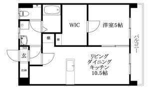 フェルタ高岡の間取り画像