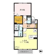 プレジール伏見の間取り画像