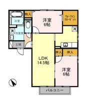 アンシャンテオオギの間取り画像