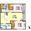 Clarus古市橋の間取り画像
