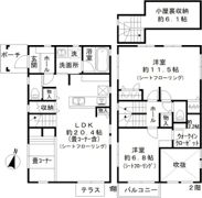 常盤6丁目戸建の間取り画像