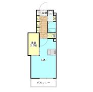 アルティザ東島田の間取り画像
