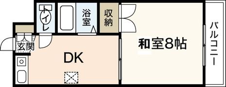 八幡ビルの間取り画像