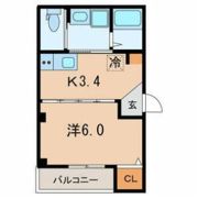 Mergrace戸越銀座の間取り画像