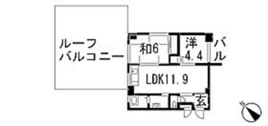 藤和小机コープの間取り画像