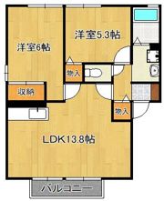 サンコート吉祥寺Aの間取り画像