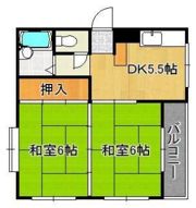 シャトレ小松の間取り画像