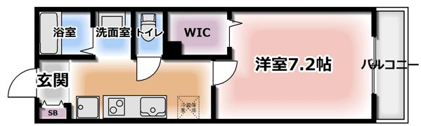 ベルシャンブルの間取り画像