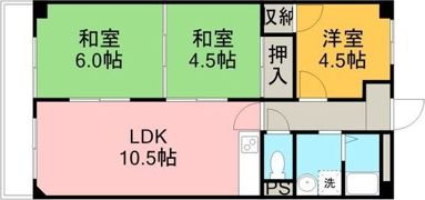 セジュールHIROの間取り画像