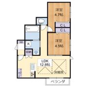 クレールメゾンの間取り画像