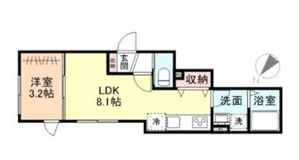 Beste Leben芝園の間取り画像