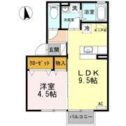 アムールの間取り画像