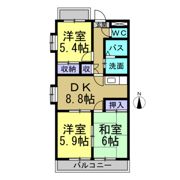 東浦カルチャービルの間取り画像