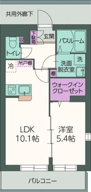 シュールドコリーヌの間取り画像