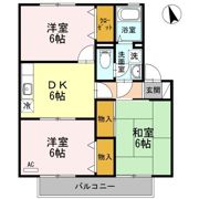 ブレスガーデン Ⅲ棟の間取り画像