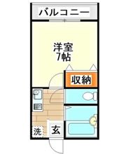 APAHOME新飯塚北の間取り画像