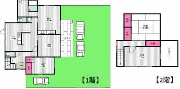 初声町高円坊戸建の間取り画像