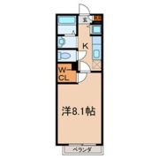アッパーコートの間取り画像