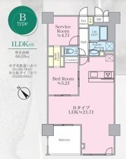 シルクボーテの間取り画像