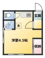 金子荘の間取り画像