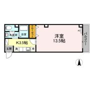 リビングアレイKの間取り画像