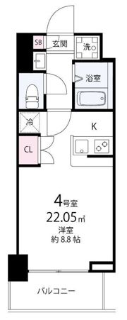 ヴォーナ・ヴィータ行徳駅前の間取り画像