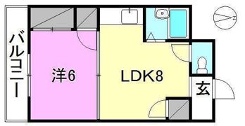 ヴィラ・アンソレイエ東温2の間取り画像