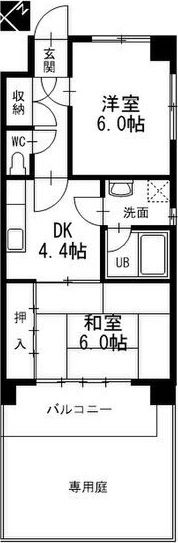 タキマツ第1マンションの間取り画像