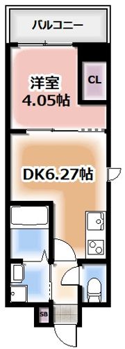 Luck Field（ラックフィールド）の間取り画像