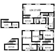 南が丘戸建の間取り画像