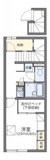 レオパレスクレインコート平田の間取り画像