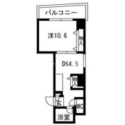 フェスタ天神の間取り画像