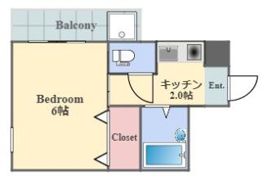 ジュネス荏原の間取り画像