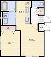 polku(ポルク)の間取り画像