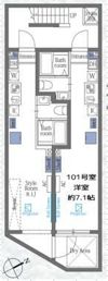 ヴァンテジオ目黒Dueの間取り画像