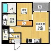 REGALESTナゴヤドーム南の間取り画像