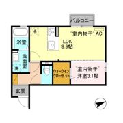 ブリーズドメールの間取り画像
