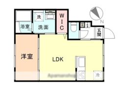 EdgeMoment下堀 A棟の間取り画像