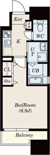 S-RESIDENCE本山の間取り画像