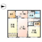 （仮称）小田原市飯泉アパート新築工事の間取り画像