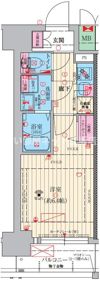 ファーストフィオーレ三国Ⅱの間取り画像