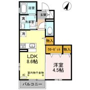D－room芹川の間取り画像