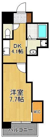 アベニール幸の間取り画像