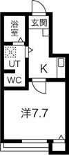 クレフラスト鳥神町の間取り画像