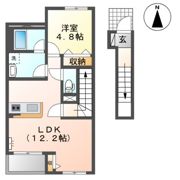 ラピスラズリの間取り画像