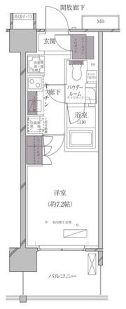 A－standard芝浦の間取り画像