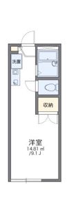 レオパレス童夢の間取り画像