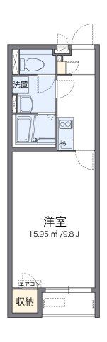 クレイノWill Cの間取り画像