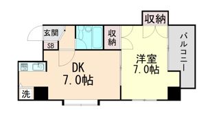 PACE MIKAGE（住居）の間取り画像