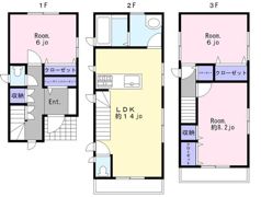 カサブランカ根岸の間取り画像